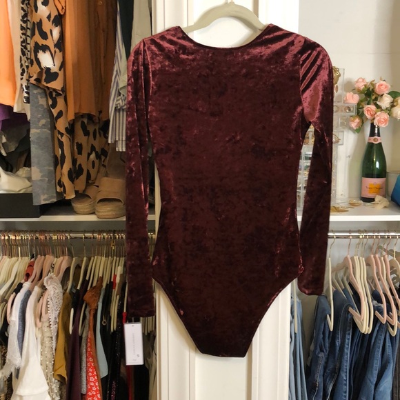 Velvet bodysuit - Picture 2 of 2
